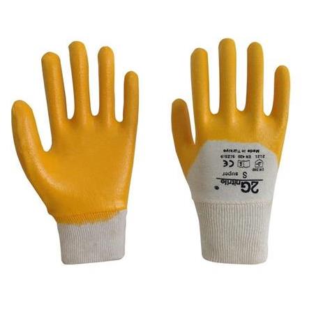 Nitril Eldiven 2G Sarı - S  Süper Performans