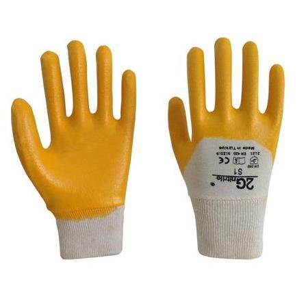 Nitril Eldiven 2G Sarı - S-1  Model